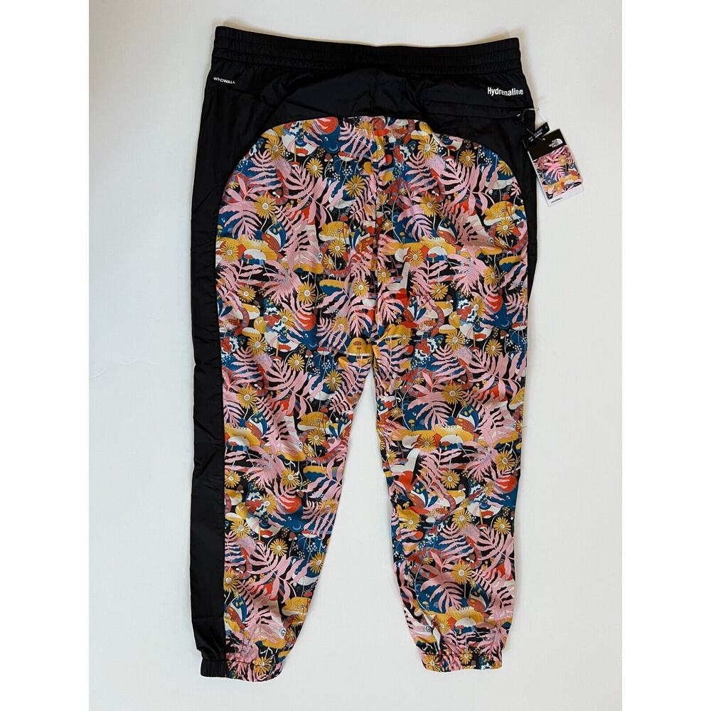 The North Face Woman's Printed Hydrenaline 2000 Windwall Flowers Pants Size XL - Picture 2 of 12